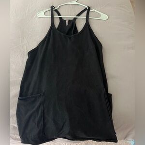 Free People Black Hot Shot Mini Dress